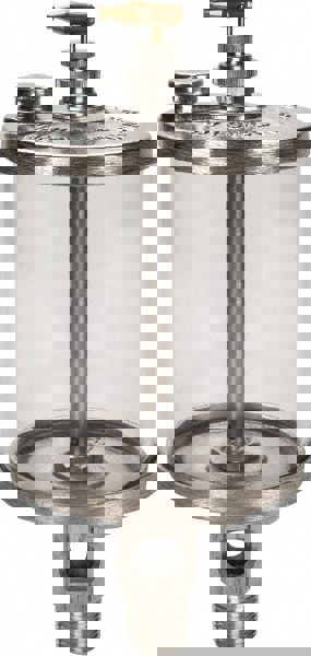 1 Outlet, Polymer Bowl, 0.47 L Manual-Adjustable Oil Reservoir